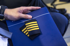Pagony wręczone studentom pilotażu,
